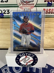 2023 Bowman Inception - Blue Foil #26 Ambioris Tavarez 21/99 (RC) - Picture 1 of 1