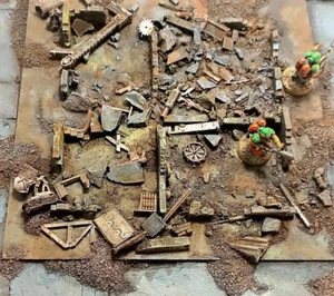 NEW! warhammer 40k war-games sci fi city ruins scenery buildings terrain models - Imagen 1 de 1