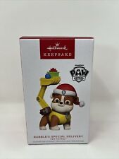 Hallmark 'Rubble's Special Delivery' From Paw Patrol 2023 Ornament New In Box