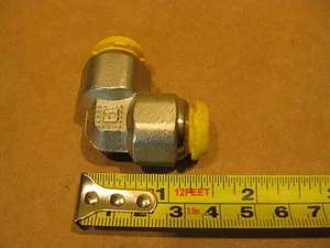 Parker EPB12 Prestolok 12mm 90 Union Elbow Brass Push To Connect Air Fitting - Picture 1 of 6