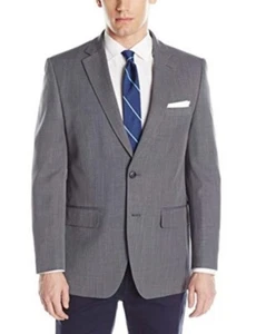 Neu Haggar Herren Travel Performance maßgeschneiderte Passform Anzug separater Mantel grau $ 150 - Bild 1 von 6