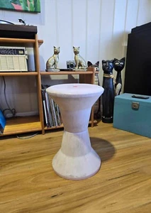 Caroma Plastic Fantastic Stool Seat Pink Grey Arcade Game Chairs -Gosford - Picture 1 of 4