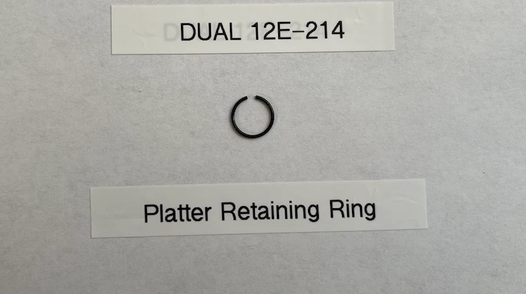 Anillo de retención de plato doble 12e-214 12e 214 para 1009 1009SK 1009F 1010 1011 1015 Foto 1 de 1