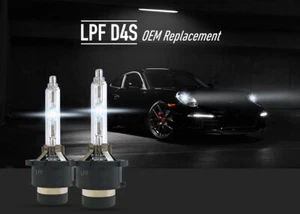 2X OEM D4S 5000K HID Xenon Replacement Headlight Bulbs for Toyota Lexus Mazda - Picture 1 of 4