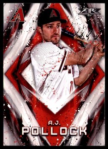 2017 Topps Fire A.J. Pollock Arizona Diamondbacks #2