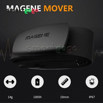 MHR10 ANT + Sensor de frecuencia cardíaca Bluetooth para Garmin/Bryton/iGPSPORT/Suunto BSG - Imagen 1 de 4