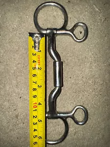 4.5” Mylers Low Port Mullen Hanging Cheek Bit - Picture 1 of 2