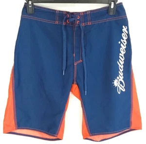 Bañador Budweiser Board Shorts Para Hombre 32 Azul Marino Naranja - Imagen 1 de 15