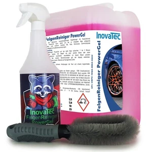 Felgenreiniger PowerGel 5l  Felgenbürste Keulensprühflasche InovaTec DW Set - Bild 1 von 7