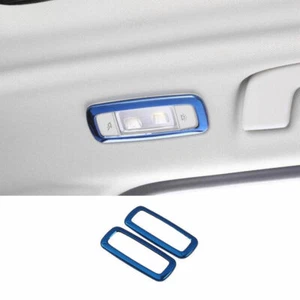 Lámpara de lectura trasera de acero azul borde marco para BMW X3 G01 X4 G02 2018-2021 - Imagen 1 de 6