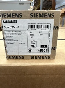 SIEMENS 5SY6350-7 / 5SY63507 New In Factory Box - Picture 1 of 2