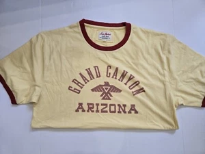Red JacketVintage Fade Ringer - Grand Canyon Arizona Size Large - Picture 1 of 5