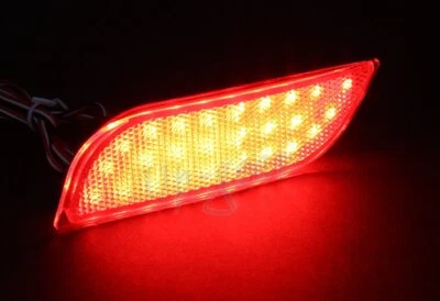 Para Subaru Impreza WRX STI SMD 2008-2015 LED Parachoques Trasero Parachoques Luz de Freno Lámpara Foto 1 de 3