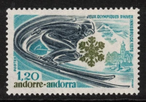 ANDORRA - FRENCH Scott 244 Mint NH (1975) - Picture 1 of 2