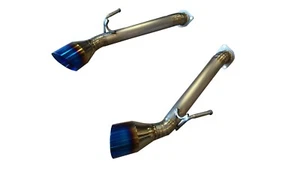 Fits All Infiniti Q60 Coupe 2.0T 3.0T 17-19 TOP SPEED Titanium Axle-Back Exhaust - Picture 1 of 5