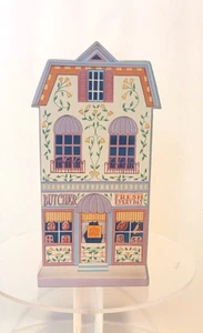 RARE Lenox Village Flats: 1997 Wooden Wall Plaque - Butcher Shop - Bild 1 von 4