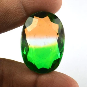 79.40 Ct Lovely Multi-Color Tourmaline Oval Cut Shape Loose Gemstone - Picture 1 of 4