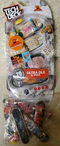 Toy Machine Tech Deck ULTRA DLX 4 Pack & 5 Teck Deck Boards RARE SEE PICS  - Picture 1 of 8