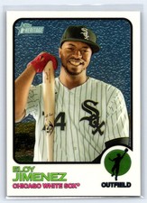 2022 Topps Heritage Chrome Eloy Jimenez /999 #170 White Sox