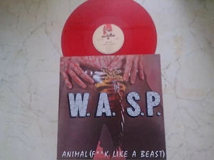 W.A.S.P. Animal (F..K) Like A Beast) *RARE MAXI*RED VINYL*1984*NM* - Bild 1 von 2