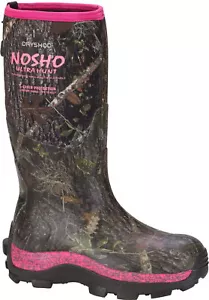 Dryshod NoSho Ultra Hunt Hunting Boot - Women's, Camo/Pink, 7, MBM-WH-PN-007 - Picture 1 of 6