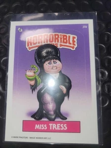 Mark Pingitore Horrible Kids Card   Miss Tress - Picture 1 of 2