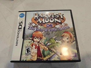 (READ) Harvest Moon DS: The Tale of Two Towns (Nintendo DS) Case/Manual NO GAME - Picture 1 of 3