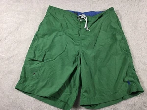 Polo Ralph Lauren Board shorts Swim Trunk Mesh Lined w/pockets Cargo Kelly Green - Picture 1 of 9