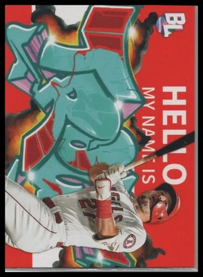 2023 Topps Big League #RC-2 Mike Trout Roll Call Wildstyle Edition - Image 1 of 2