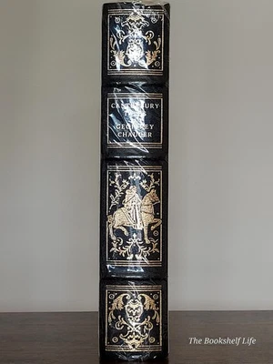 Oxford University Press The Canterbury Tales ULTRA-RARE🔥SEALED Black Leather  - image 1 of 4