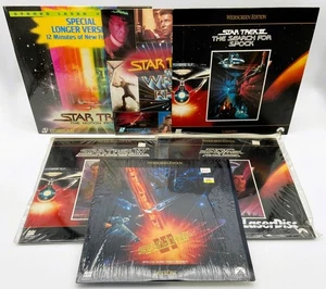 ๐ Star Trek Original Series LaserDisc Movie Collection, IโVI, Excellent Cond ๐ - Picture 1 of 20
