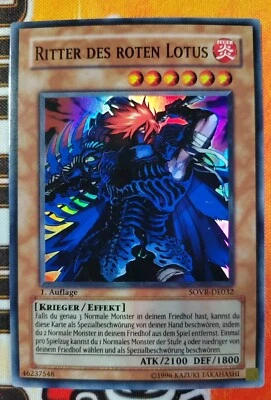 RITTER DES ROTEN LOTUS - SOVR-DE032 Super Rare / 1. Auflage Near Mint  - Bild 1 von 3