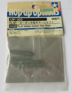 Tamiya TL01 Hohl Carbon Getriebewellen NEU 53322 TL01B TL01LA Stadium Raider - Bild 1 von 1