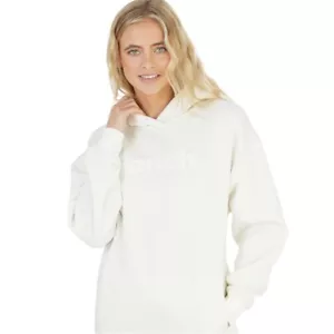 Bench Womens Jenesis Hoodie - Winter White / UK 16 - Picture 1 of 3