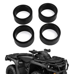 Black Rise Lift Spacer Kit For CAN AM Bombardier Outlander 650 800 ATV E6 - Picture 1 of 12