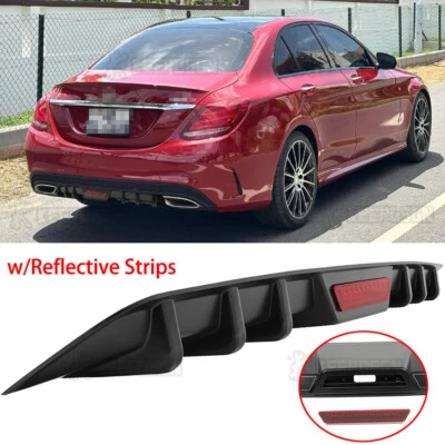 Labio de alerón difusor trasero 34" para Mercedes-Benz W205 C300 C43 AMG 15-21 Foto 1 de 4