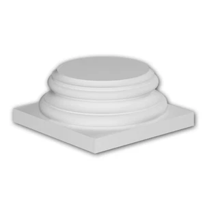 Profhome 413002 Vollsäulen Sockel Fassadenstuck Säule Fassadenelement - Bild 1 von 3