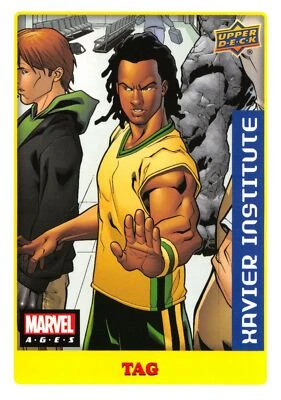 Marvel Ages 2021 (UD) LOW SERIES STICKER PARALLEL BASE Card #49 / TAG - Image 1 of 2