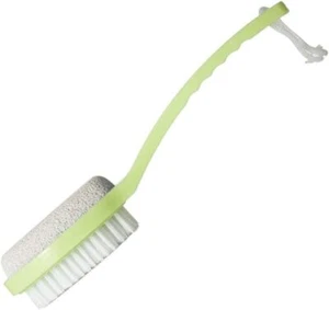 Foot Exfoliating Brush Shower Foot Scrubber with Pumice Stone for Men Women - Picture 1 of 1