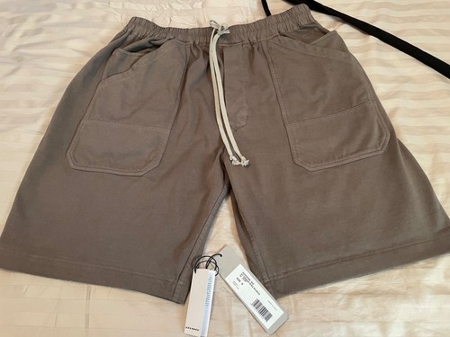 Pantaloncini RICK OWENS grigio polvere MT felpa con cappuccio media jason not fear of god grande maglietta XL