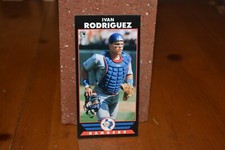 BASEBALL CARD RARE BOOKMARK IVAN RODRIGUEZ TEXAS RANGERS COLLA COLLECTION