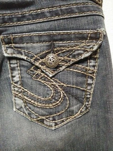 Silver ***SIZE 26*** Suki Surplus Jeans Size *4190* - Picture 1 of 8