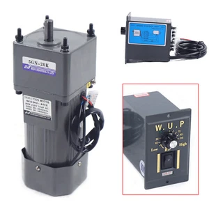 20K Getriebemotor mit Drehzahlregler Elektromotor Gear Motor 13nm 0-67U/min 90W - Bild 1 von 12