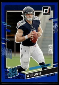 2023 Donruss #397 Will Levis Press Proof Blue Rated Rookie - Picture 1 of 2