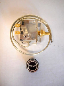 INTERRUPTOR TERMOSTÁTICO TEMPERATURA AIRE ACONDICIONADO 'UNIVERSAL' 24" CAPILAR CON PERILLA - Imagen 1 de 1