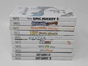 Lot of 10 Nintendo Wii Games - Various Condition - Tested & Working - Picture 1 of 1