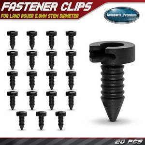 20Pcs 5.8mm Nylon Door Card Panel Trim Clips Fasteners for Land Rover MXC1800 - Picture 1 of 10