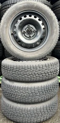 4 Orig VW Winterräder Stahl 165/70 R14 81T VW Up Skoda Citigo Seat Mii 1S0601027 - Bild 1 von 3