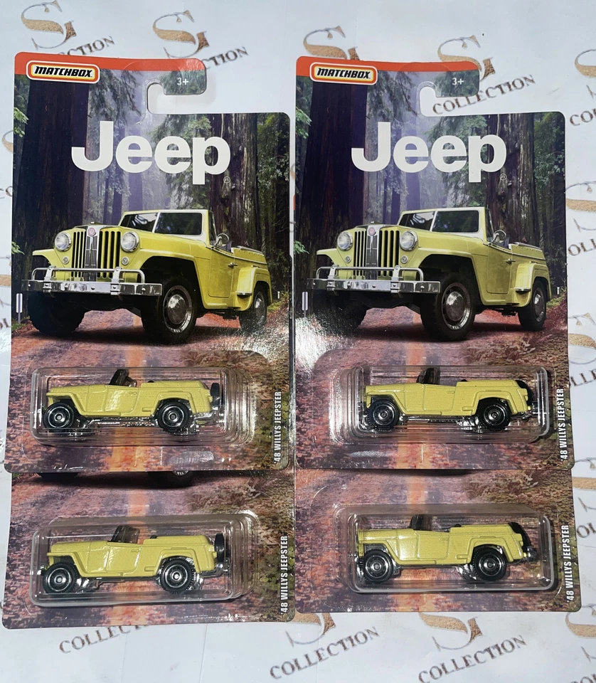 2019 Matchbox Jeep Series '48 Willys Jeepster Mb1194