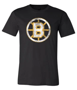 Boston Bruins Distressed logo shirt S-6XL Tracking!! - Picture 1 of 2